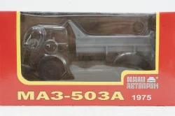 Маз-503А самосвал 1975 зеленый/серый, Н758, Наш Автопром 1:43