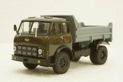 Маз-503А самосвал 1975 зеленый/серый, Н758, Наш Автопром 1:43