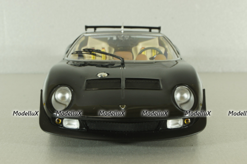 Lamborghini Miura SVR black/gold, 08319BKG, Kyosho 1:18