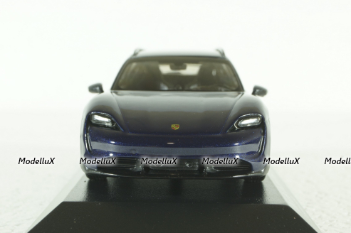 Porsche Taycan Cross Tourismo Turbo S 2021, blue metallic, 410069301, Minichamps 1:43