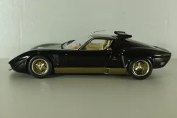 Lamborghini Miura SVR black/gold, 08319BKG, Kyosho 1:18