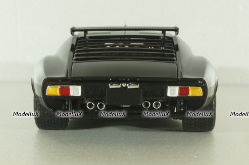 Lamborghini Miura SVR black/gold, 08319BKG, Kyosho 1:18