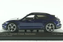 Porsche Taycan Cross Tourismo Turbo S 2021, blue metallic, 410069301, Minichamps 1:43
