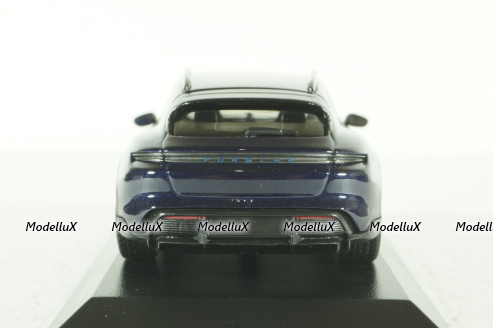 Porsche Taycan Cross Tourismo Turbo S 2021, blue metallic, 410069301, Minichamps 1:43