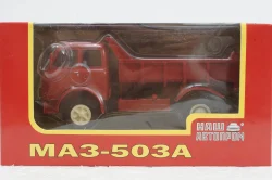 Маз-503А самосвал Н757, червоний, Наш Автопром 1:43