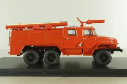АЦ-40-Ц1А на шасси Урал 375Н, красный, без надписей, SSM1230, SSM 1:43 Уценка!