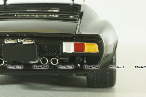 Lamborghini Miura SVR black/gold, 08319BKG, Kyosho 1:18