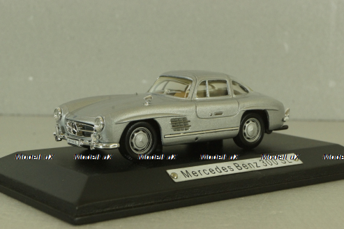 Mercedes 300 SL "Gullwing" (W198) silver, 1954, Atlas 1:43 