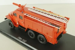 АЦ-40-Ц1А на шасси Урал 375Н, красный, без надписей, SSM1230, SSM 1:43 Уценка!