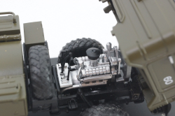 ТЗ-2-66, Газ-66, бензовоз, хаки, 0078MP, Model Pro 1:43