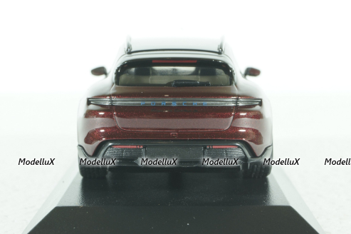 Porsche Taycan Cross Tourismo Turbo S 2021, red metallic, 410069300, Minichamps 1:43