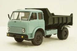 Маз-503Б самосвал 1968 голубой/синий, Н956, Наш Автопром 1:43