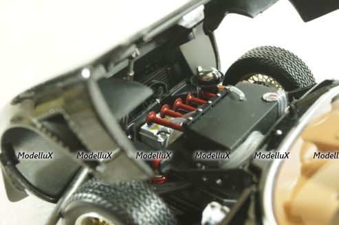 Lamborghini Miura SVR black/gold, 08319BKG, Kyosho 1:18