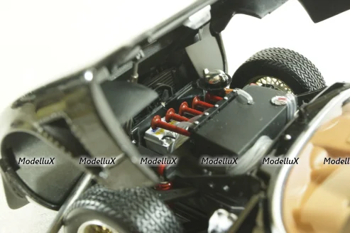 Lamborghini Miura SVR black/gold, 08319BKG, Kyosho 1:18