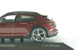 Porsche Taycan Cross Tourismo Turbo S 2021, red metallic, 410069300, Minichamps 1:43