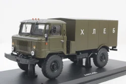 Газ-66 Автомобиль-фургон хлебный АФХ-66, 0077MP, Model Pro 1:43