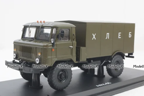 Газ-66 Автомобиль-фургон хлебный АФХ-66, 0077MP, Model Pro 1:43