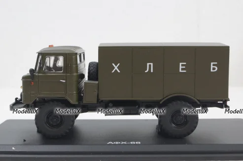 Газ-66 Автомобиль-фургон хлебный АФХ-66, 0077MP, Model Pro 1:43