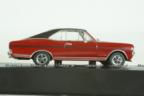 Opel Commadore A, Coupe GS/E 1970, red, Altaya 1:43