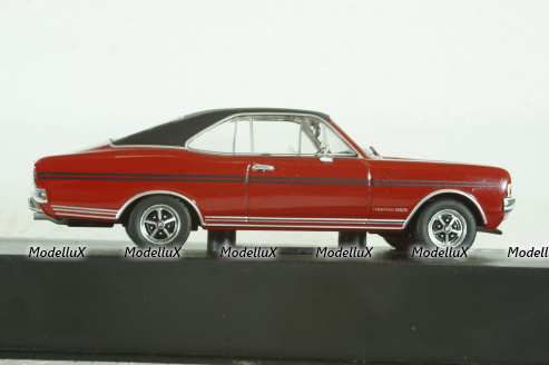 Opel Commadore A, Coupe GS/E 1970, red, Altaya 1:43