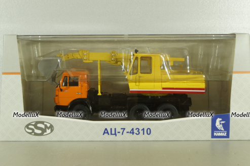 Камаз-5511, экскаватор ЭO-3532, SSM1455, SSM 1:43