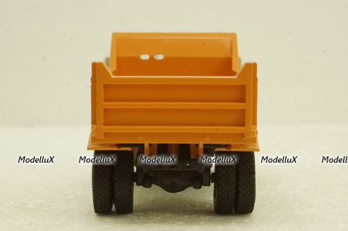 Маз-503Б самосвал белый/оранжевый, Н756, Наш Автопром 1:43