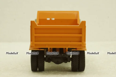 Маз-503Б самосвал белый/оранжевый, Н756, Наш Автопром 1:43