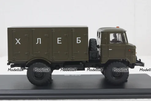 Газ-66 Автомобиль-фургон хлебный АФХ-66, 0077MP, Model Pro 1:43