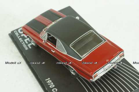 Opel Commadore A, Coupe GS/E 1970, red, Altaya 1:43