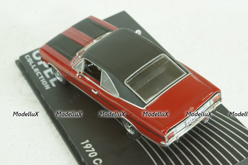 Opel Commadore A, Coupe GS/E 1970, red, Altaya 1:43