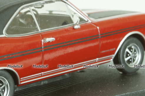 Opel Commadore A, Coupe GS/E 1970, red, Altaya 1:43