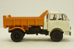 Маз-503Б самосвал белый/оранжевый, Н756, Наш Автопром 1:43