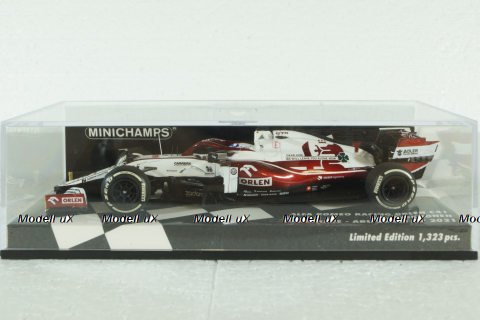 Alfa Romeo Racing Orlen C41 Antonio Giovinazzi Final Race  Abu Dhabi GP 2021, 417212399, Minichamps 1:43