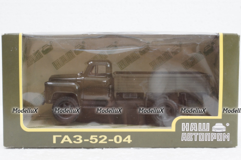 Газ-52-04 зеленый, Н257, Наш Автопром 1:43