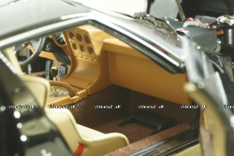 Lamborghini Miura SVR black/gold, 08319BKG, Kyosho 1:18