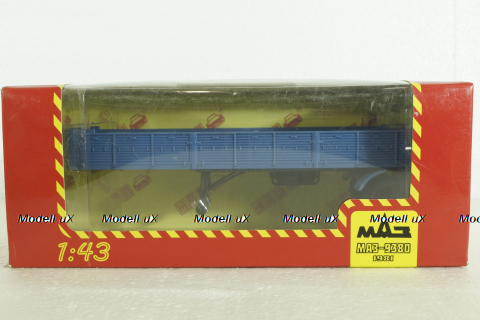 Маз-9380 полуприцеп 1981, H865, НАП 1:43