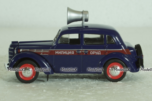 Москвич-400-420 Милиция (ОРУД), Автомобиль на службе 1:43