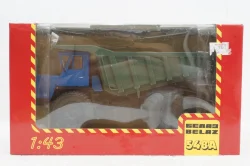 Белаз-548А карьерный самосвал, синий/зеленый, Н008, Наш Автопром 1:43