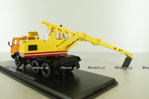 Камаз-5511, экскаватор ЭO-3532, SSM1455, SSM 1:43