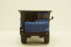 Белаз-548А карьерный самосвал, синий/зеленый, Н008, Наш Автопром 1:43