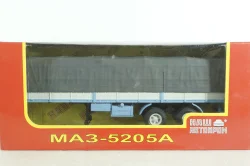 Маз-5205А полуприцеп с тентом, H853, НАП 1:43