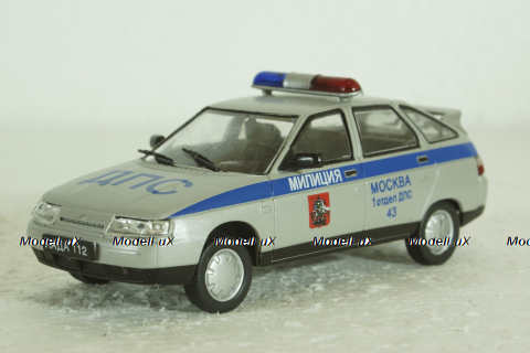 ВАЗ-2112 Милиция ДПС, Автомобиль на службе №10, 1:43