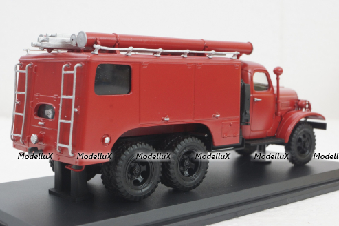 Зис-151 ПМЗ-16, пожарный автомобиль химического пенного тушения, 0068MP, Model Pro 1:43