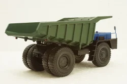 Белаз-548А карьерный самосвал, синий/зеленый, Н008, Наш Автопром 1:43