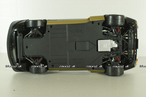 Lamborghini Miura SVR black/gold, 08319BKG, Kyosho 1:18