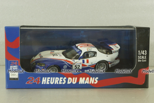 Chrysler Viper GTS-R #52, Le Mans 1999, team Oreca, M.Duez/J.Bell, LMM073, IXO 1:43