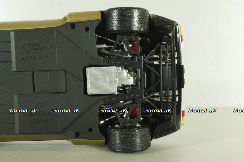 Lamborghini Miura SVR black/gold, 08319BKG, Kyosho 1:18