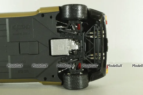 Lamborghini Miura SVR black/gold, 08319BKG, Kyosho 1:18