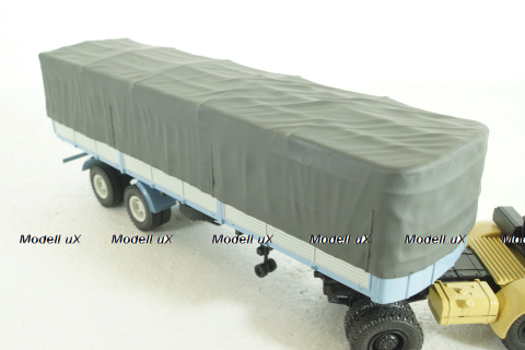 Маз-5205А полуприцеп с тентом, H853, НАП 1:43