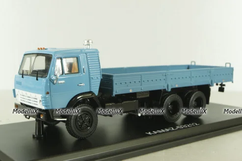 Камаз-53212 бортовой, синий, SSM1280, SSM 1:43